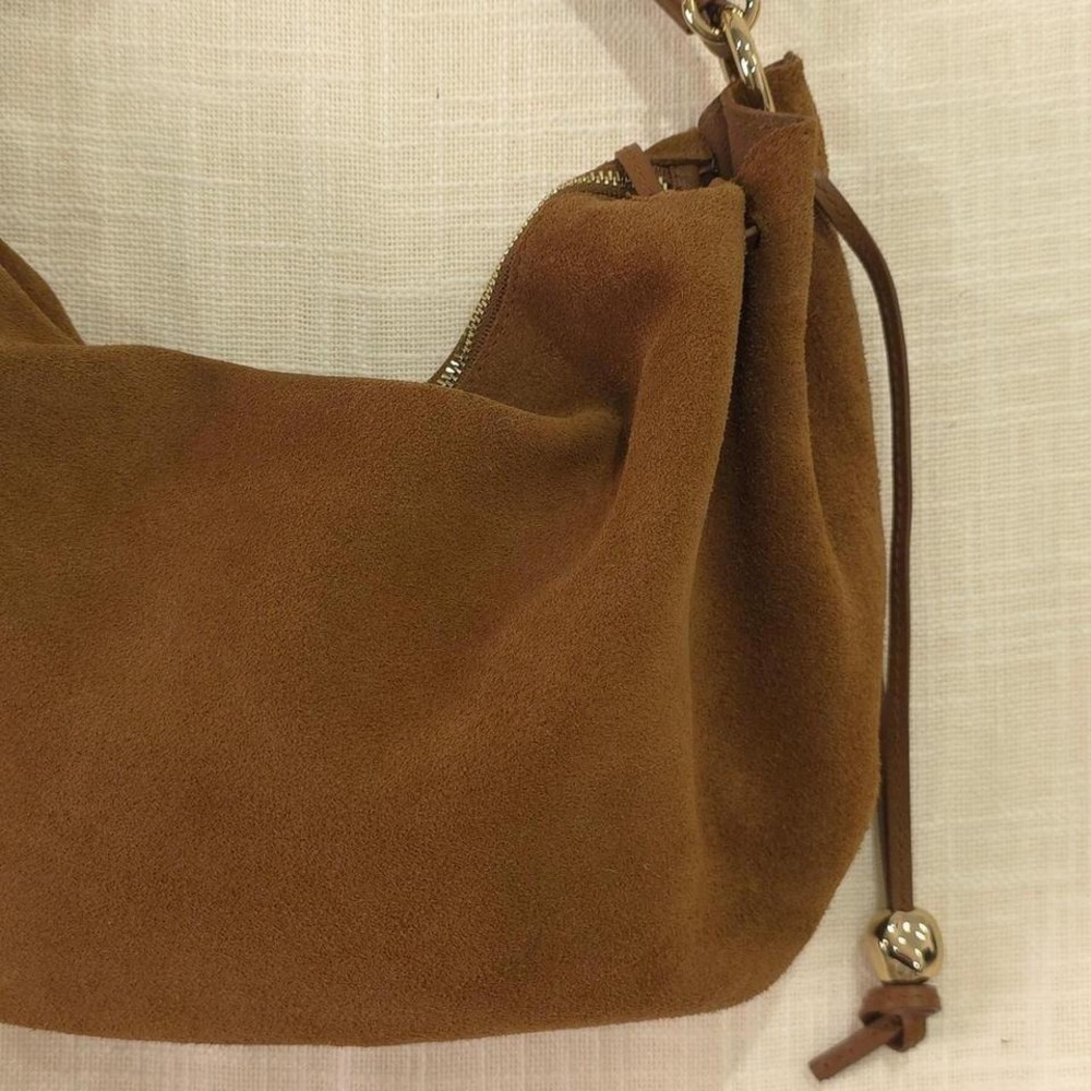 Madewell The Camren Gathered Shoulder Bag - Aged Cognac - Picture 5 of 8